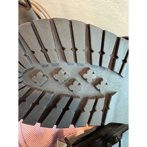 NWT‎ one teaspoon Elise slide black studded 169 - Picture 4 of 6